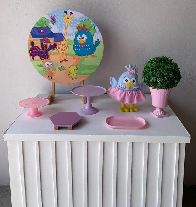 Galinha Pintadinha Mini Kit 11 - Artes e Encantos locações