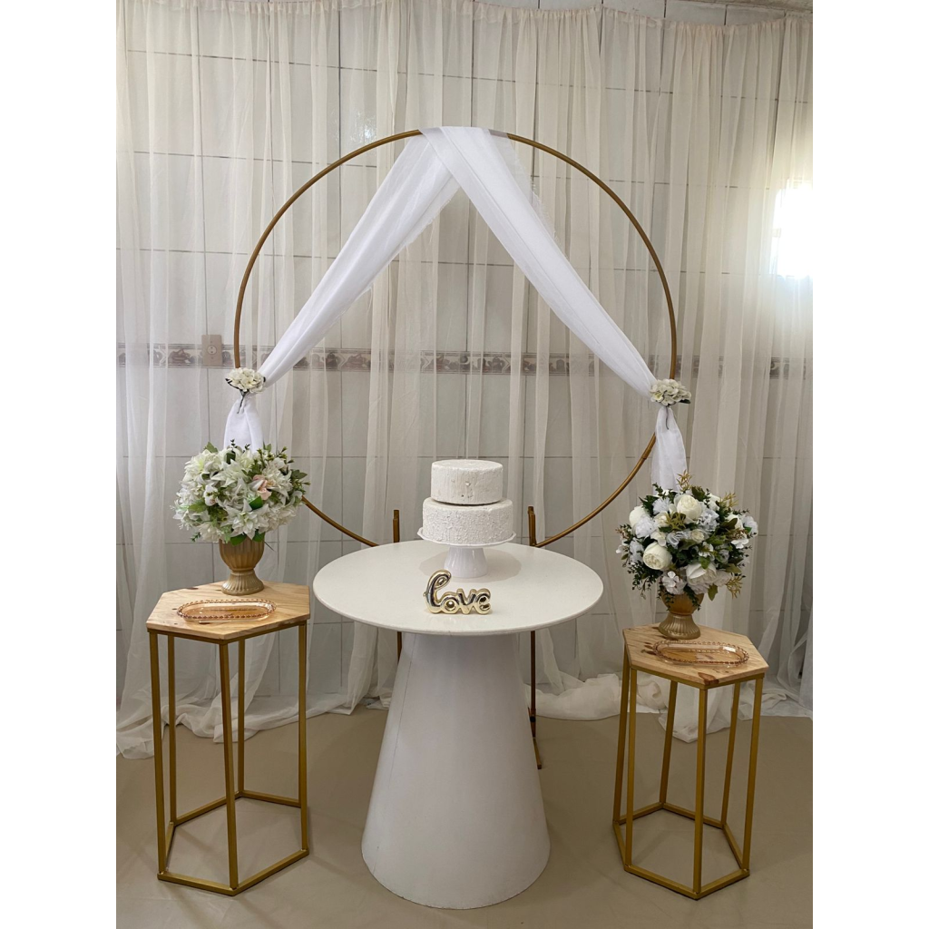 Composição Casamento | Batizado | Noivado - Artes e Encantos locações