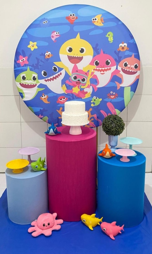 Baby Shark Kit Prata - Artes e Encantos locações