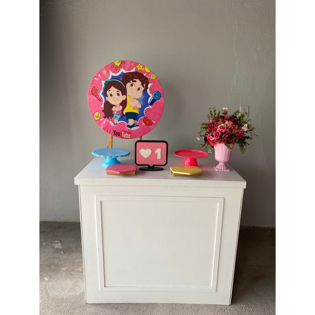Mini Kit Maria Clara E Jp + Adicional de Mesa Cômoda Boiserie - Artes e Encantos locações