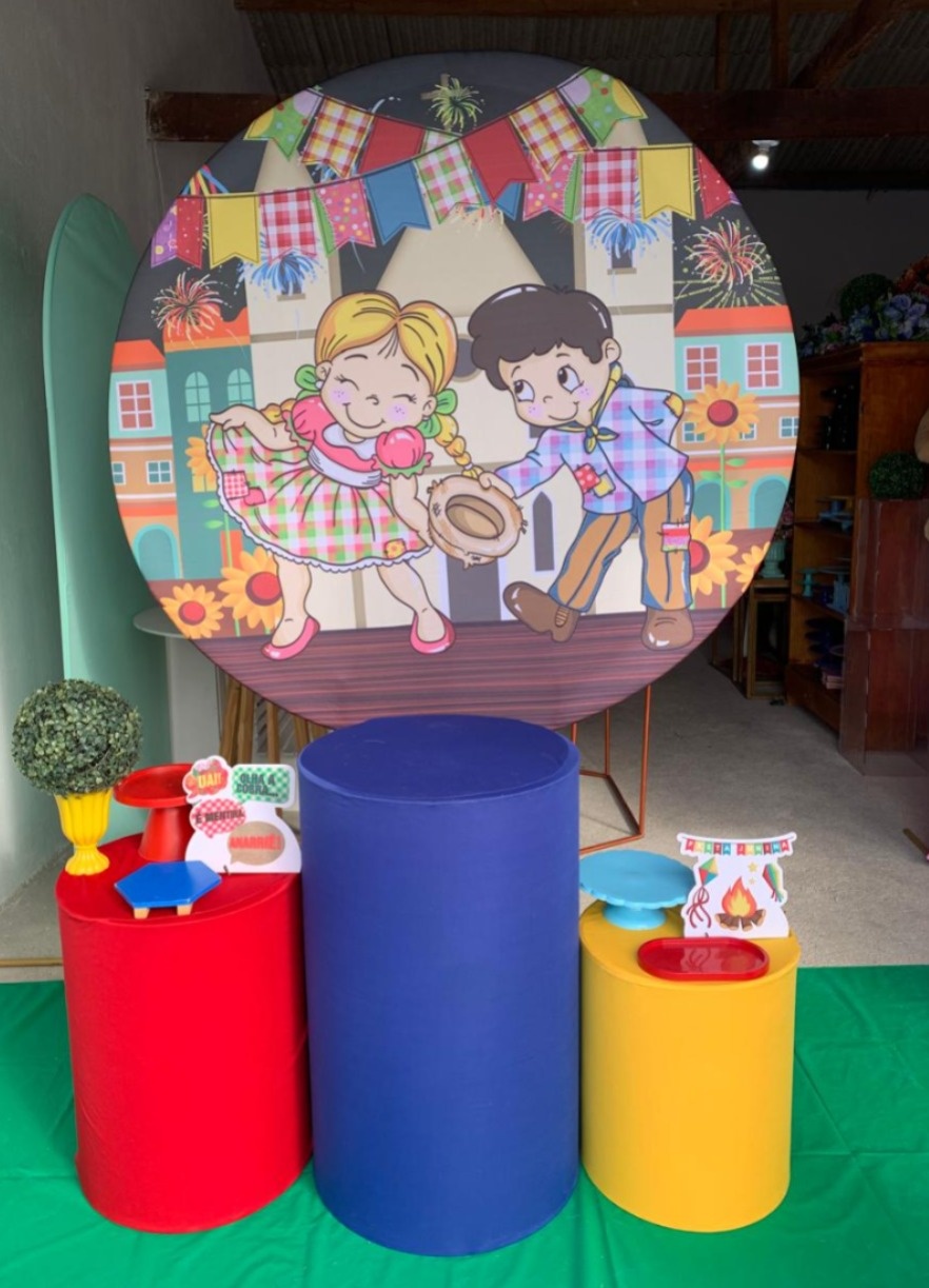 Junino São João Kit Prata (28) - Artes e Encantos locações
