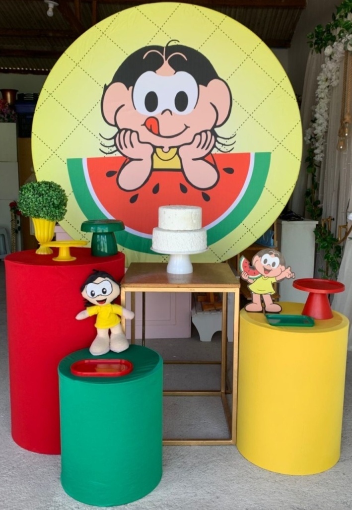 Magali Turma da Mônica Kit Ouro - Artes e Encantos locações