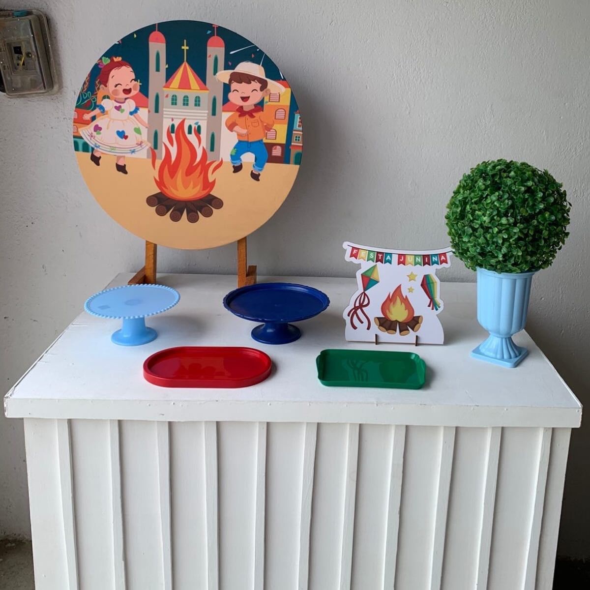 Arraiá, Junino, São João Mini Kit 11 - Artes e Encantos locações