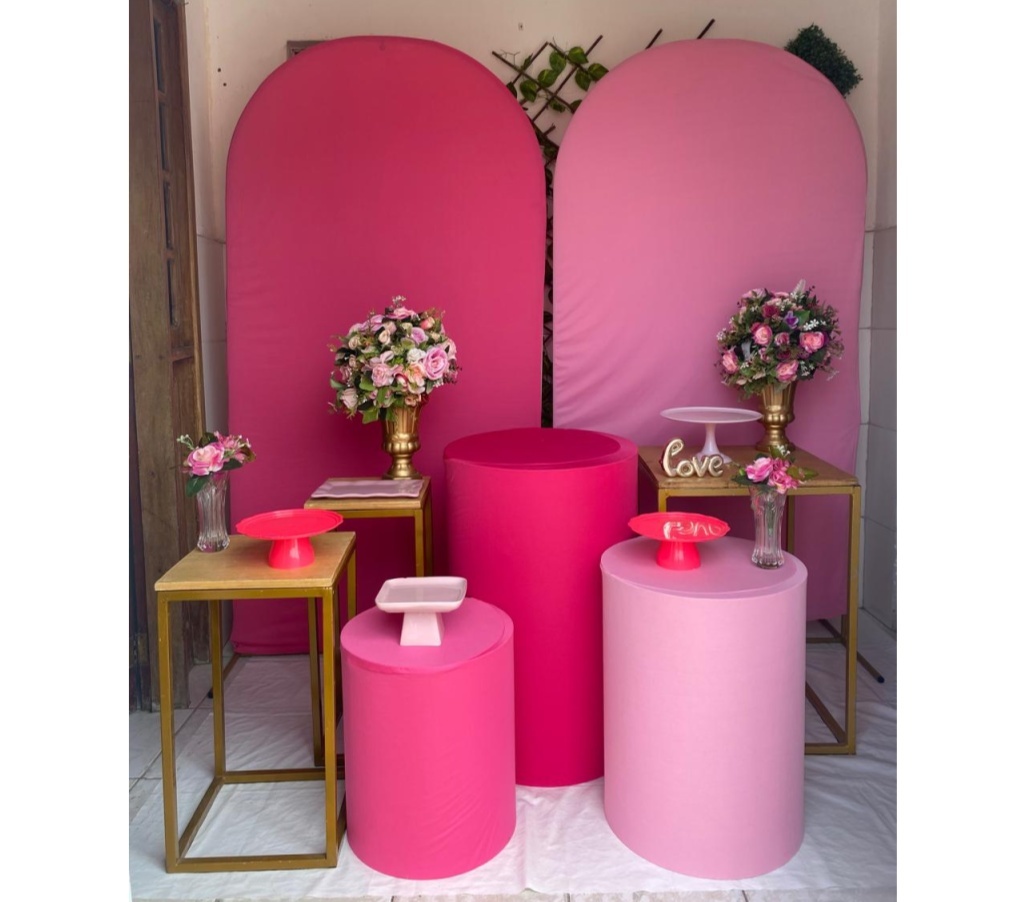Rosa Pink Composição 4 - Artes e Encantos locações