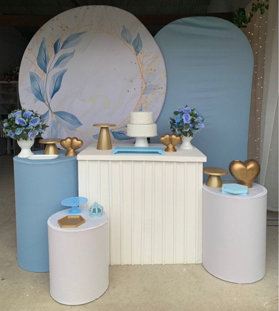 Azul Floral Kit Diamante 1 - Artes e Encantos locações