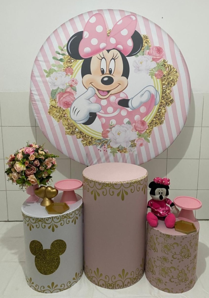 Minnie Rosa Kit Prata (2) - Artes e Encantos locações