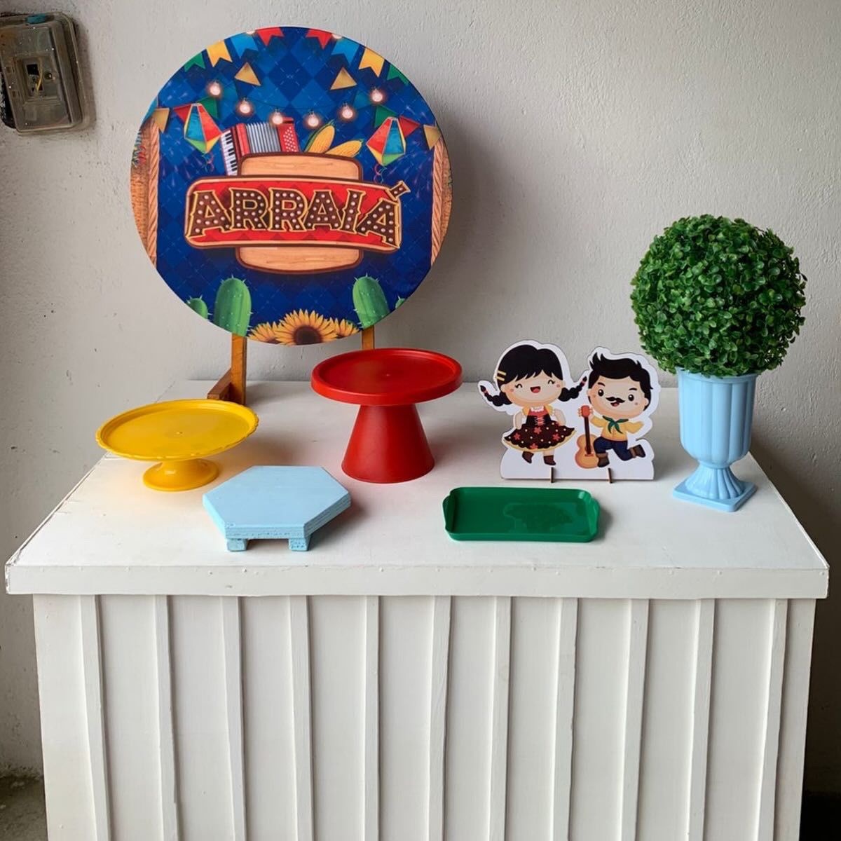 Arraiá, Junino, São João Mini Kit 31 - Artes e Encantos locações