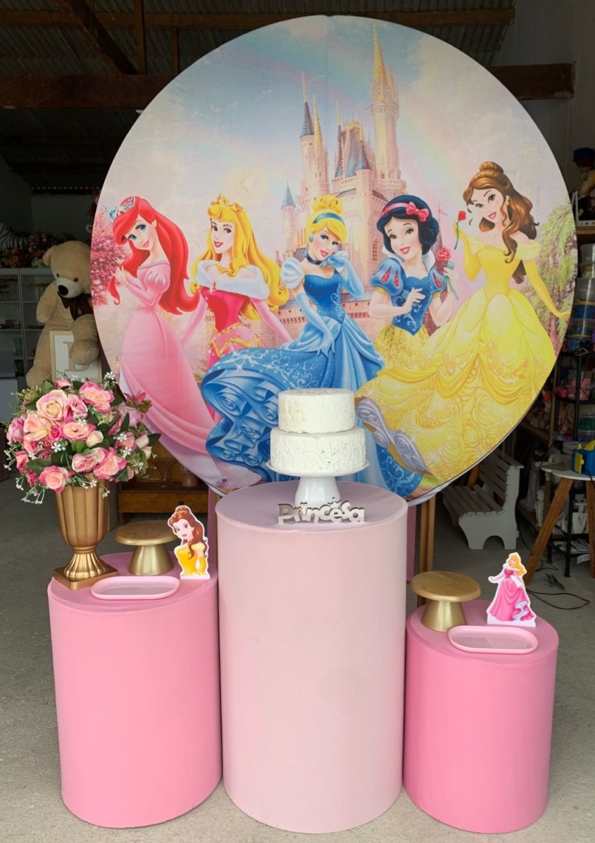 Princesas da Disney Kit Prata 12 - Artes e Encantos locações
