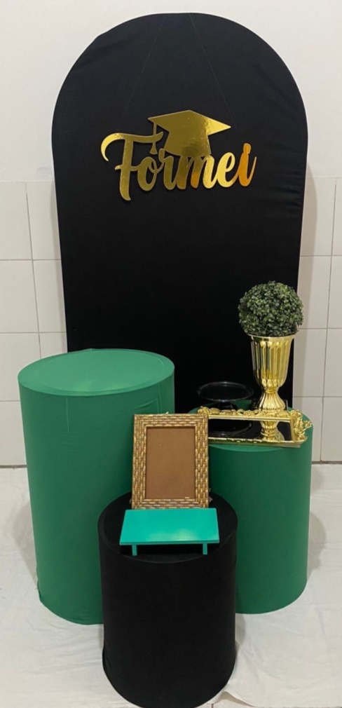 Formatura Verde Composição 4 - Artes e Encantos locações