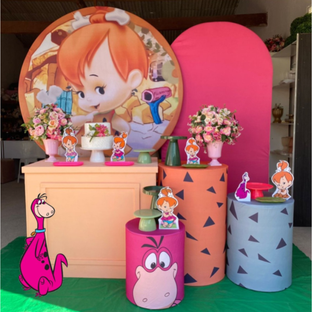 Pedrita Flintstone Kit Diamante + Display de Chão - Artes e Encantos locações