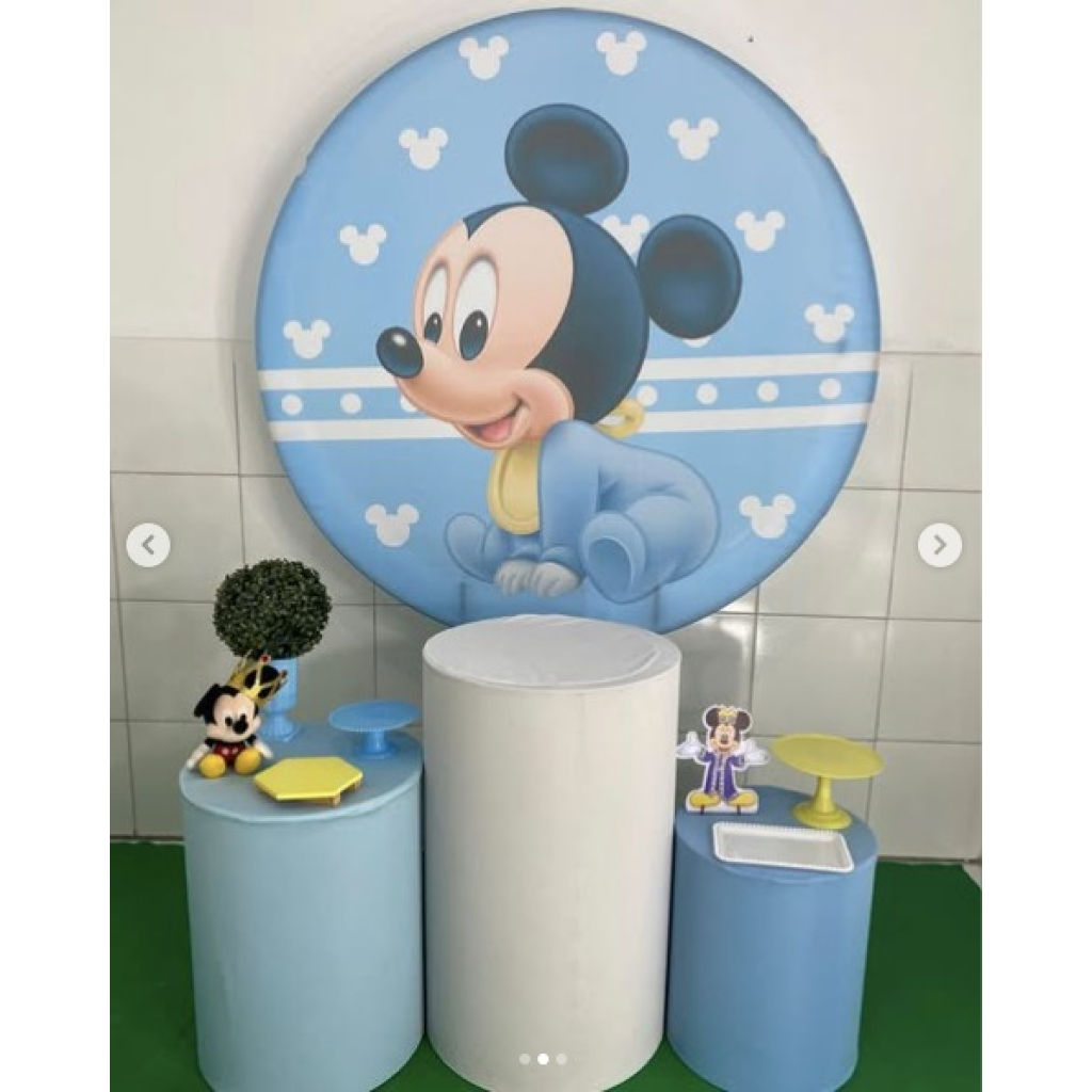 Mickey Baby Kit Prata - Artes e Encantos locações