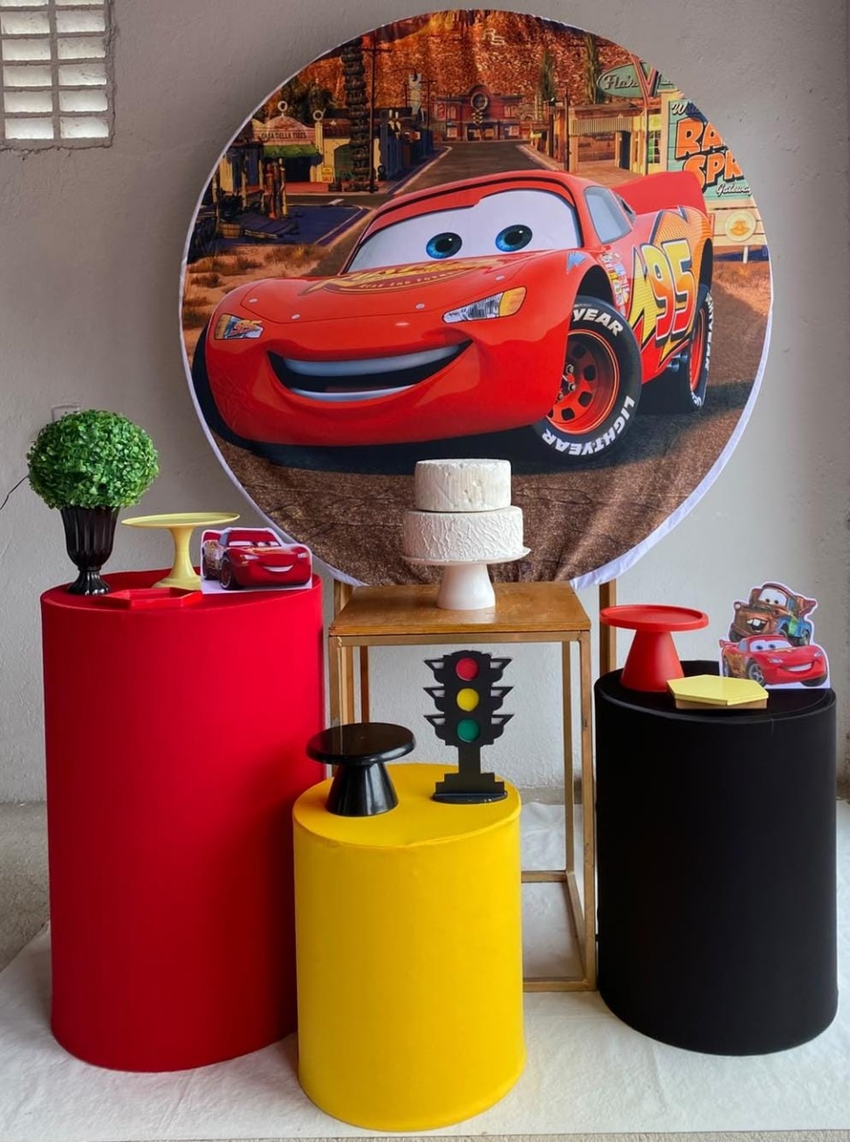 Relâmpago Mcqueen Kit Ouro 7 - Artes e Encantos locações