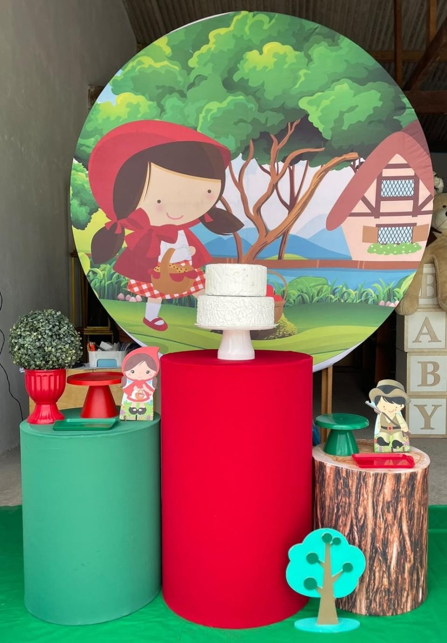 Chapeuzinho Vermelho Kit Prata 5 - Artes e Encantos locações