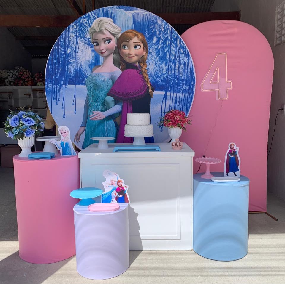Frozen Kit Diamante Com Número de Led 14 - Artes e Encantos locações