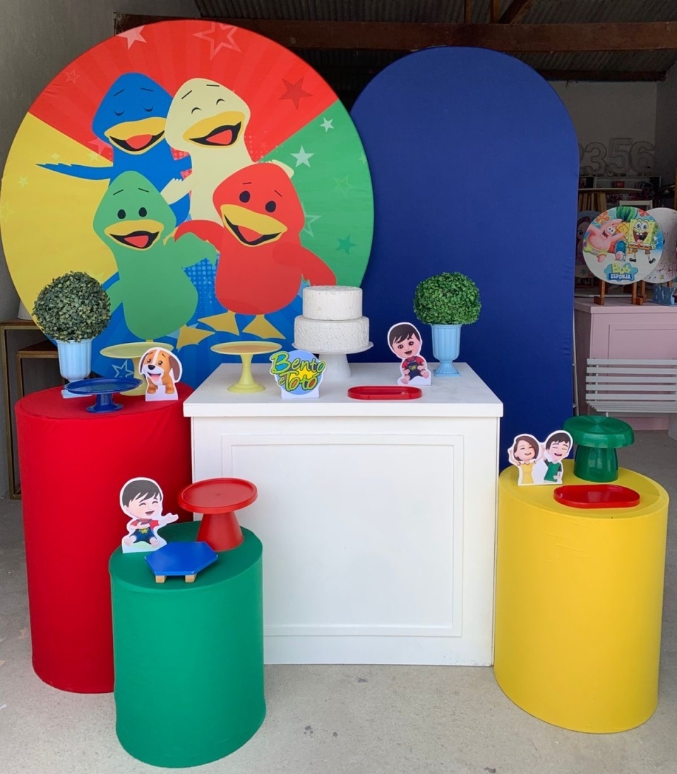 Patinho Colorido Bento E Totó Kit Diamante - Artes e Encantos locações
