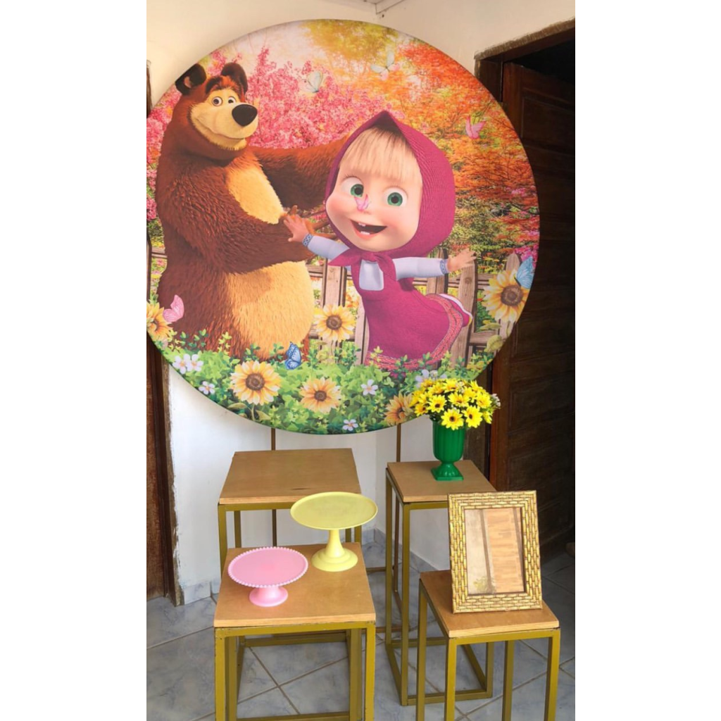 Kit Bronze Masha E O Urso - Artes e Encantos locações
