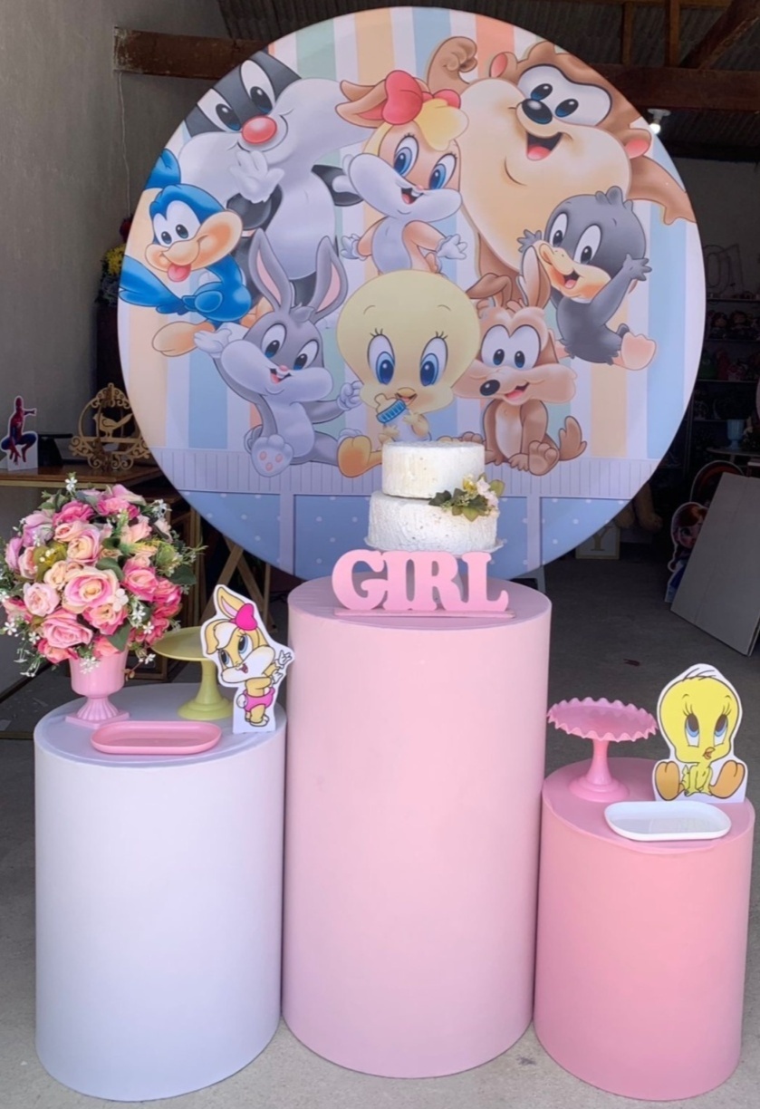 Baby Looney Tunes Kit Prata 5 - Artes e Encantos locações