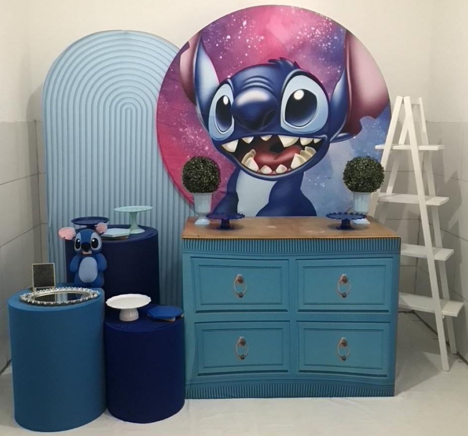 Stitch Kit Diamante Com Escada G - Artes e Encantos locações