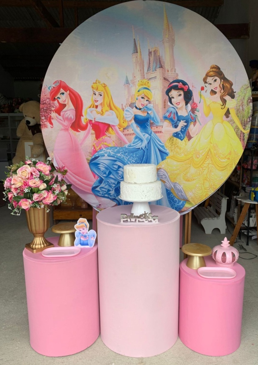 Princesas da Disney Kit Prata 17 - Artes e Encantos locações