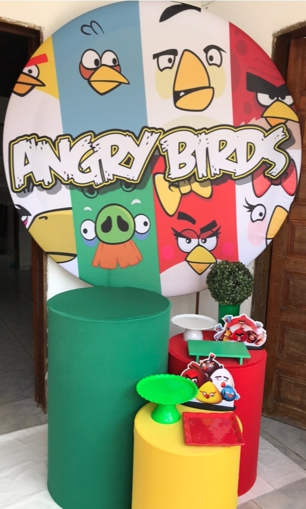 Angry Birds Kit Prata - Artes e Encantos locações