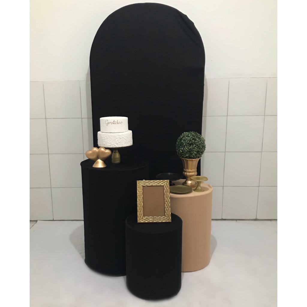 Composição Preto E Dourado - Artes e Encantos locações