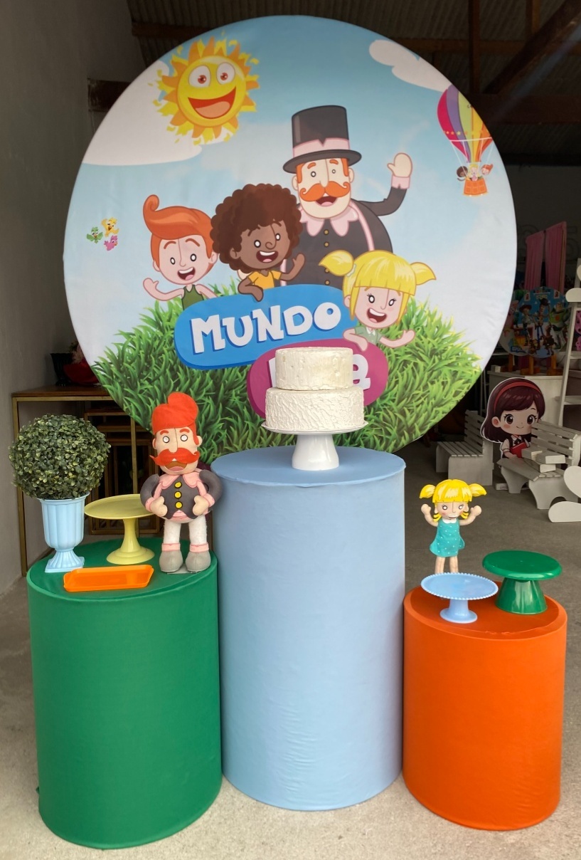 Mundo Bita Menino Kit Prata 12 - Artes e Encantos locações