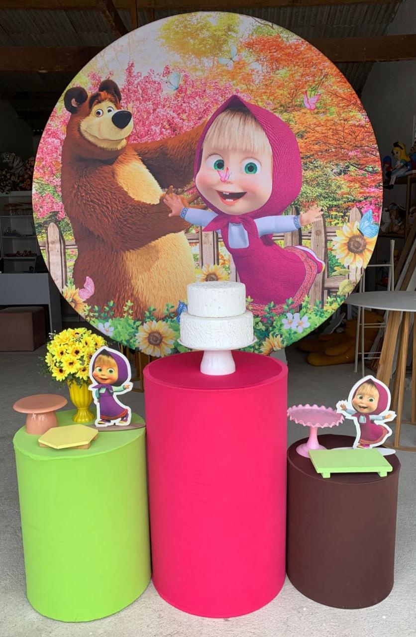 Masha E O Urso Kit Prata 1 - Artes e Encantos locações