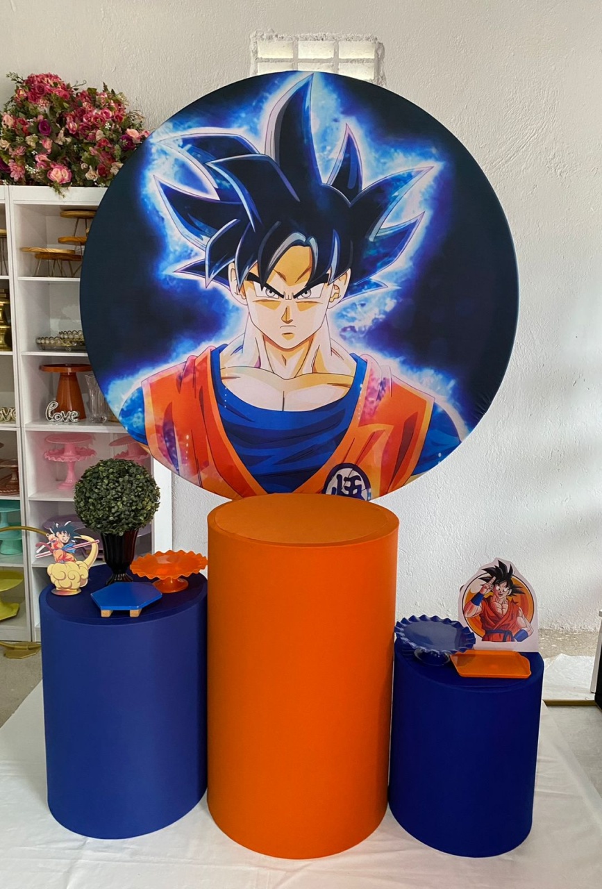 Goku Dragon Ball Z Kit Prata 2 - Artes e Encantos locações