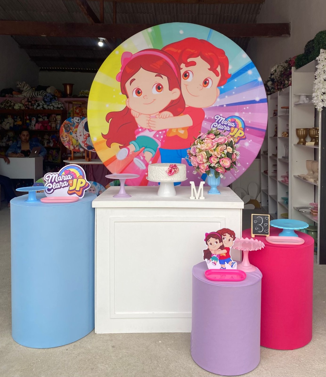 Maria Clara E Jp Kit Ouro Plus (2) - Artes e Encantos locações