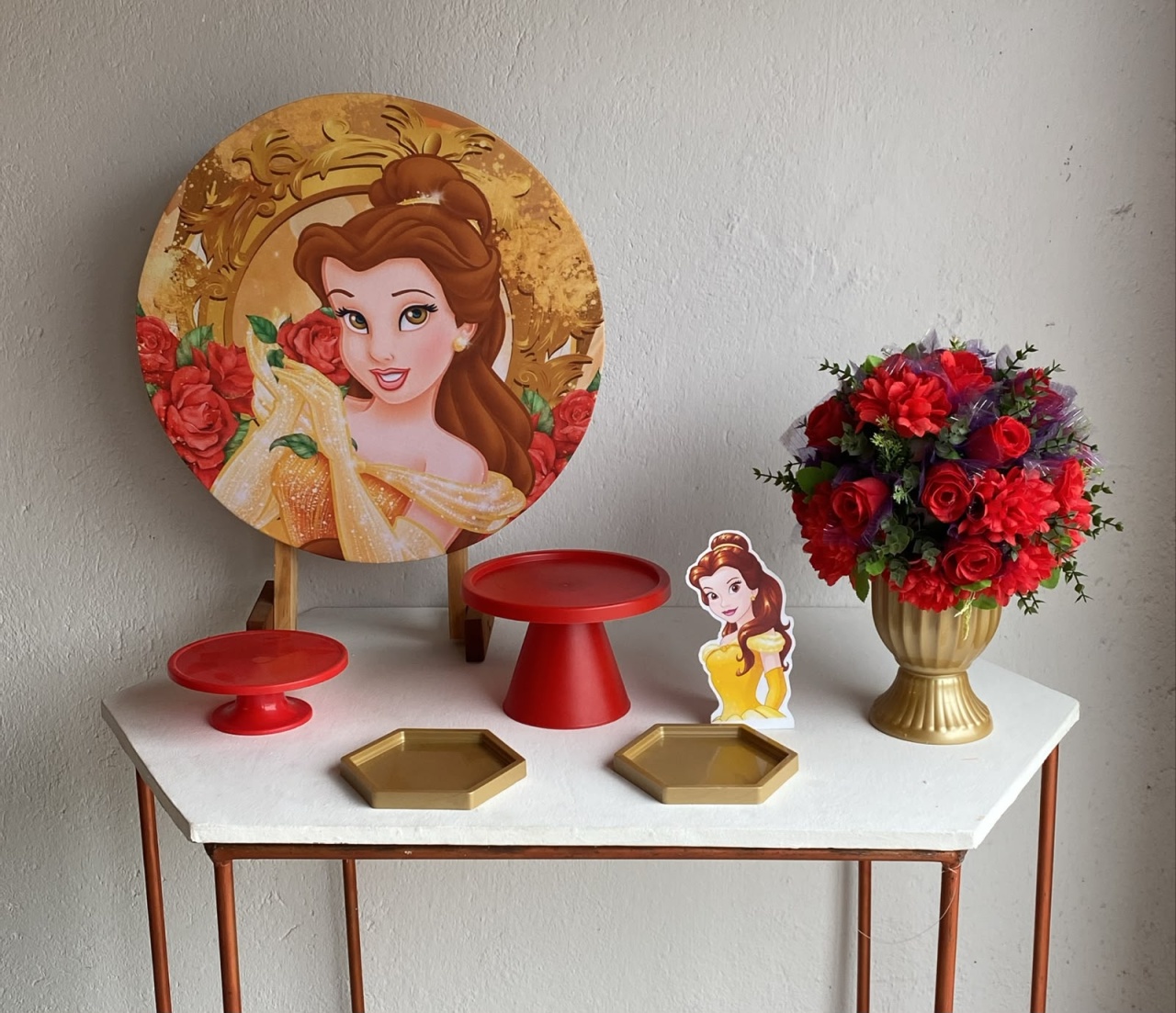 Princesa Bela Mini Kit 1 - Artes e Encantos locações