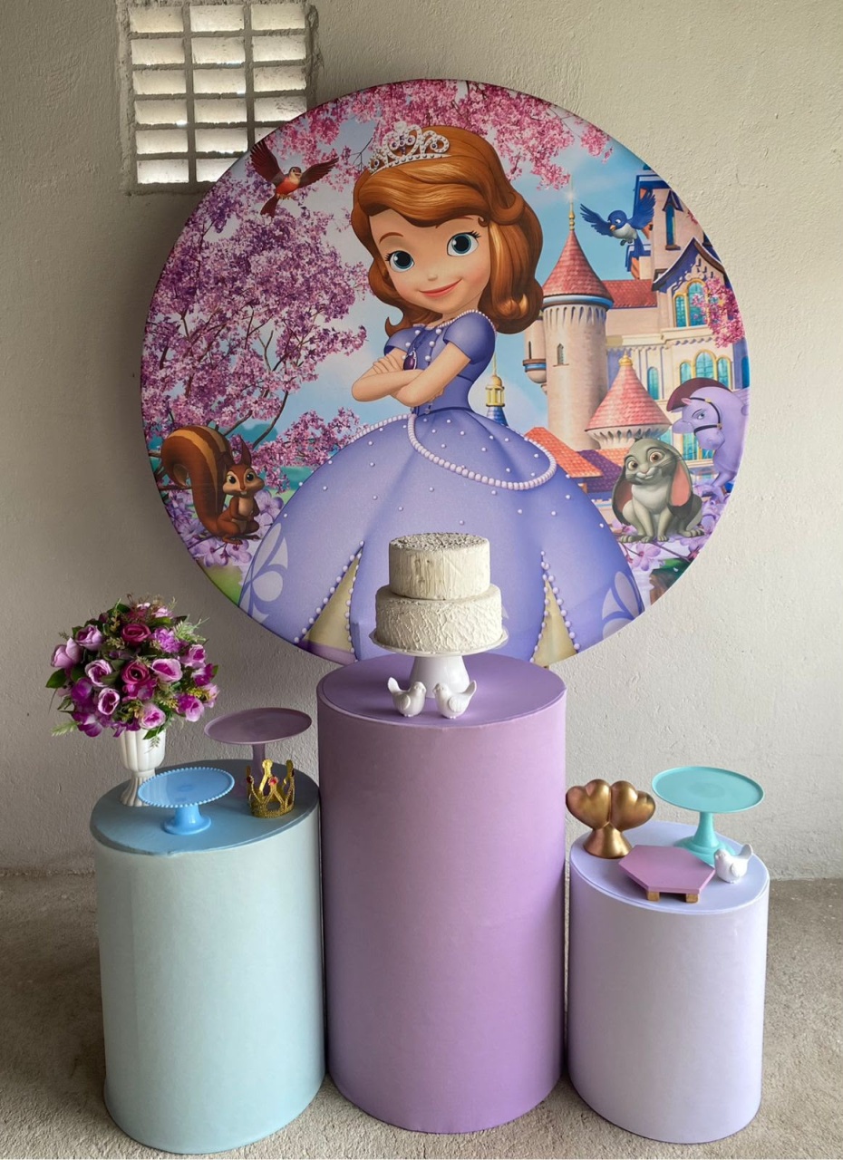 Princesa Sofia 6 Kit Prata - Artes e Encantos locações