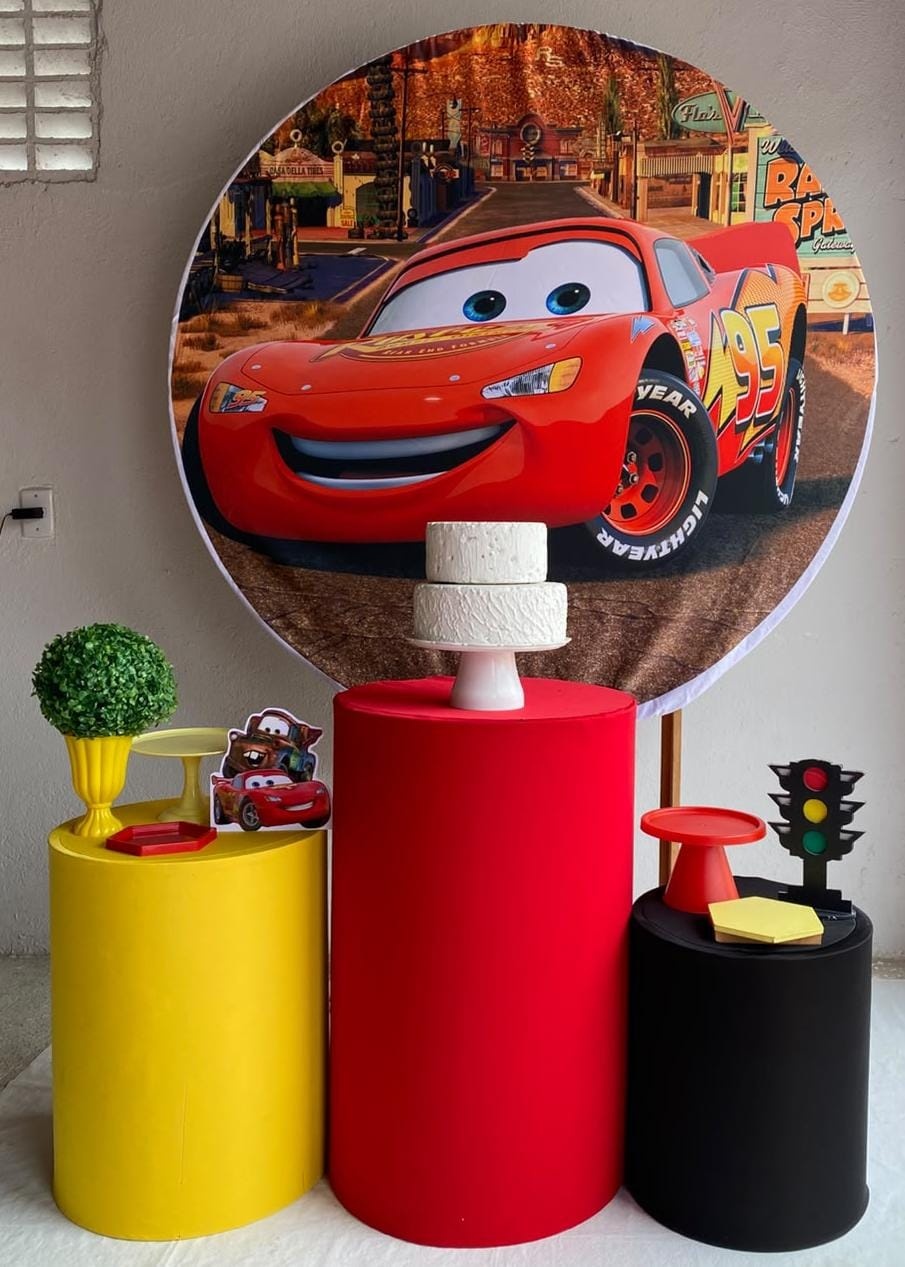 Relâmpago Mcqueen Kit Prata 11 - Artes e Encantos locações