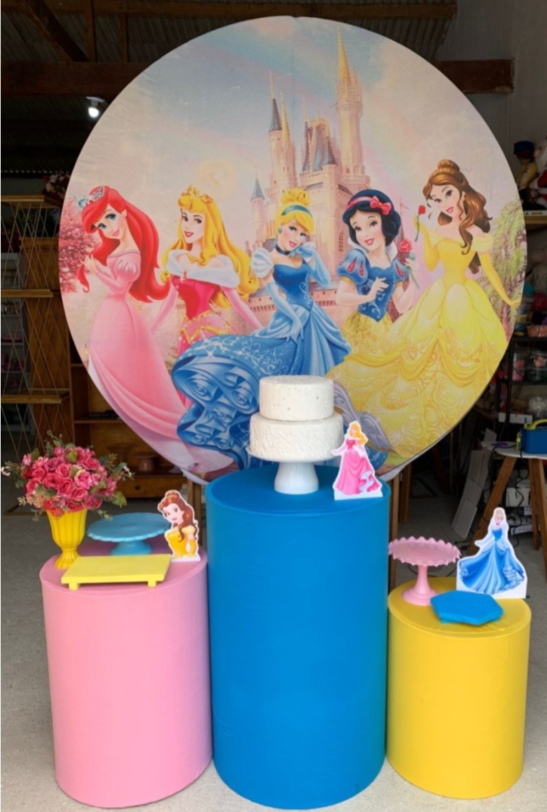 Princesas da Disney Kit Prata 18 - Artes e Encantos locações