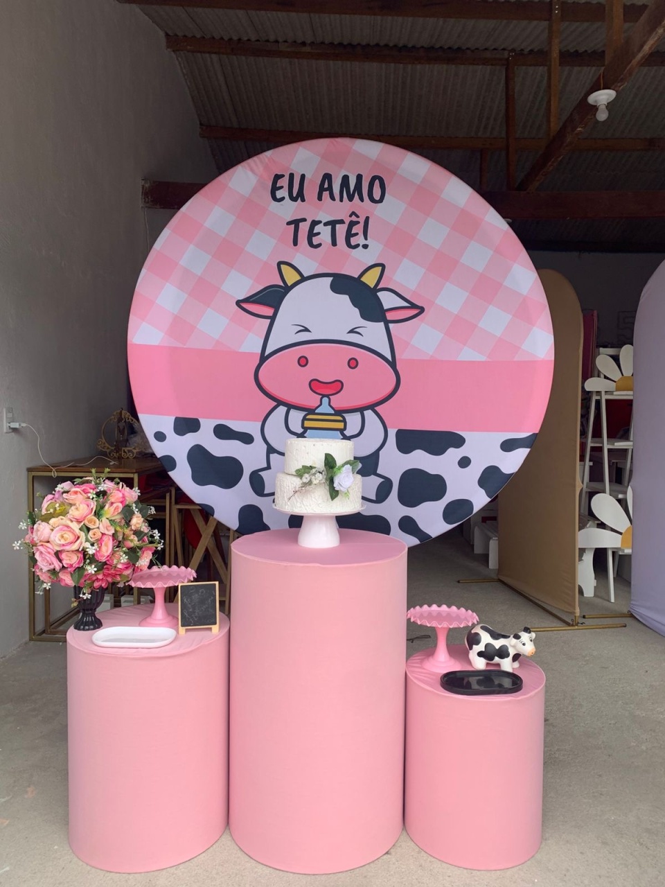 Vaquinha Eu Amo Tete Kit Prata 4A - Artes e Encantos locações