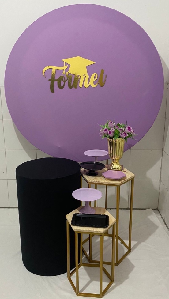 Kit Formatura Lilás - Artes e Encantos locações