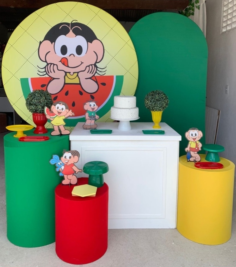 Magali Turma da Mônica Kit Diamante 3 - Artes e Encantos locações