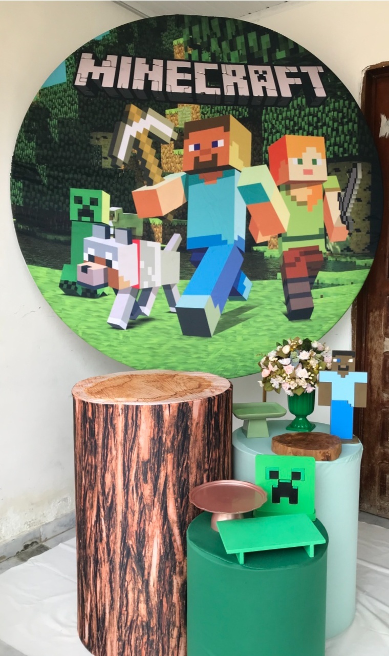 Minecraft Kit Prata - Artes e Encantos locações