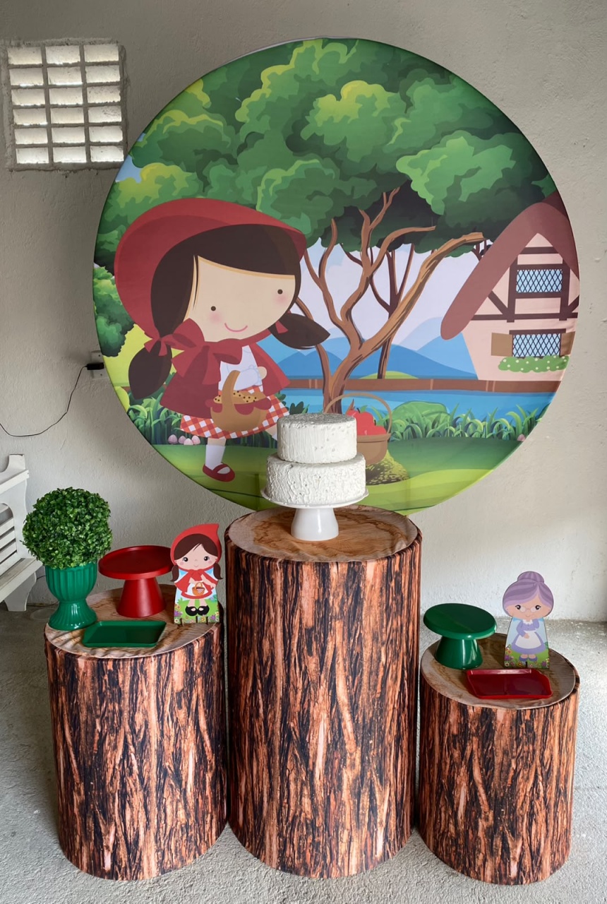 Chapeuzinho Vermelho Kit Prata 1 - Artes e Encantos locações