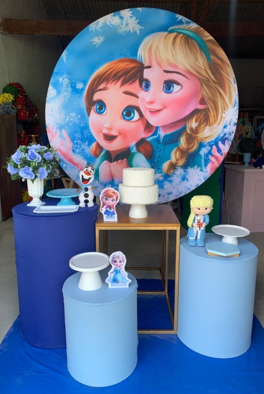 Frozen Baby Kit Ouro 2 - Artes e Encantos locações