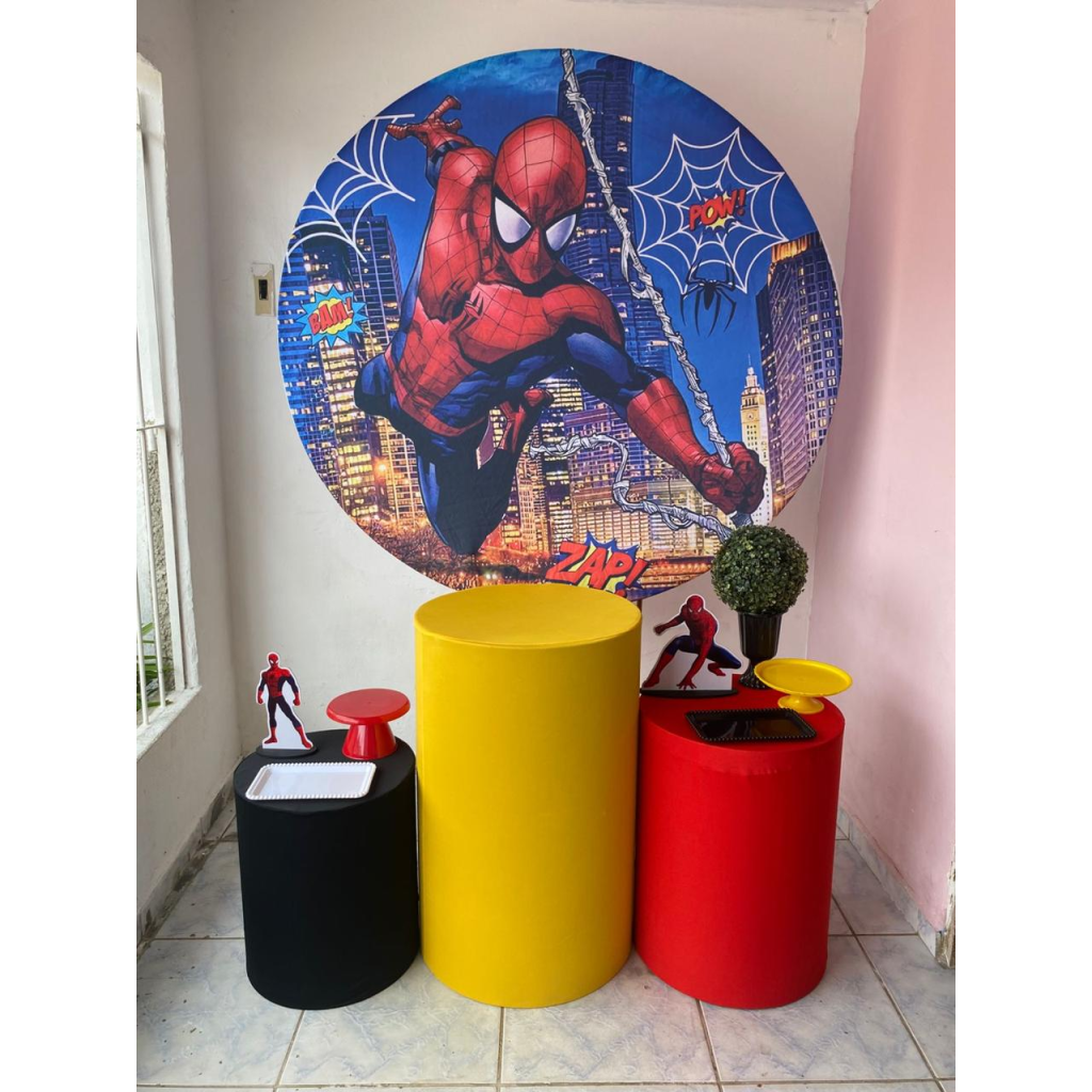 Homem Aranha Kit Prata - Artes e Encantos locações
