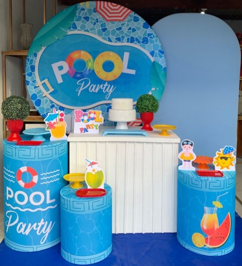 Pool Party Kit Diamante - Artes e Encantos locações