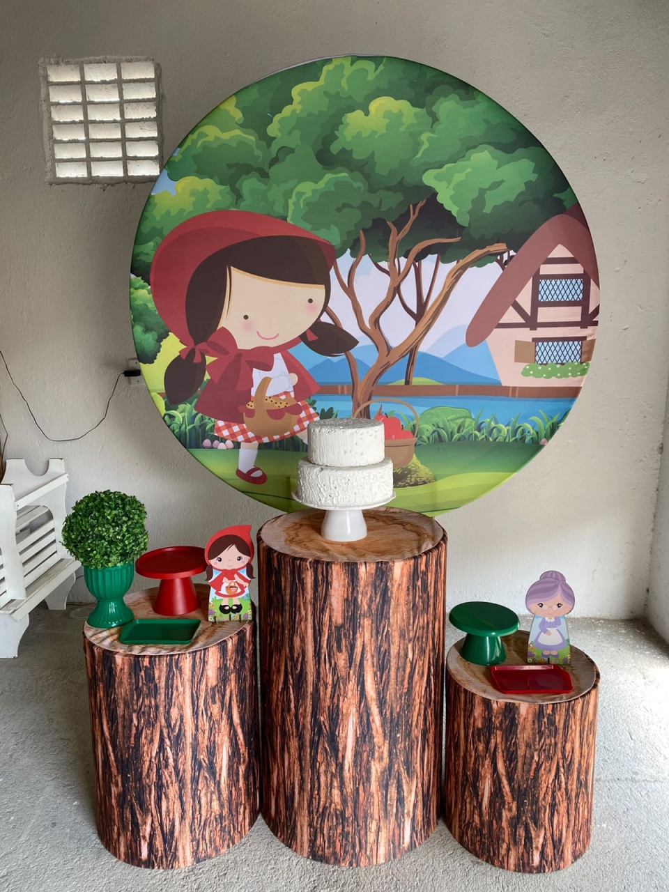 Chapeuzinho Vermelho Kit Prata 4 - Artes e Encantos locações