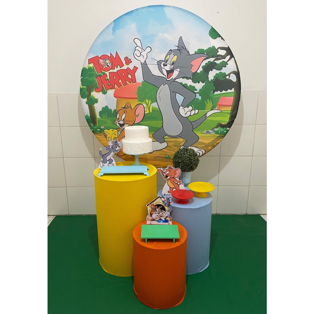 Tom E Jerry Kit Prata - Artes e Encantos locações
