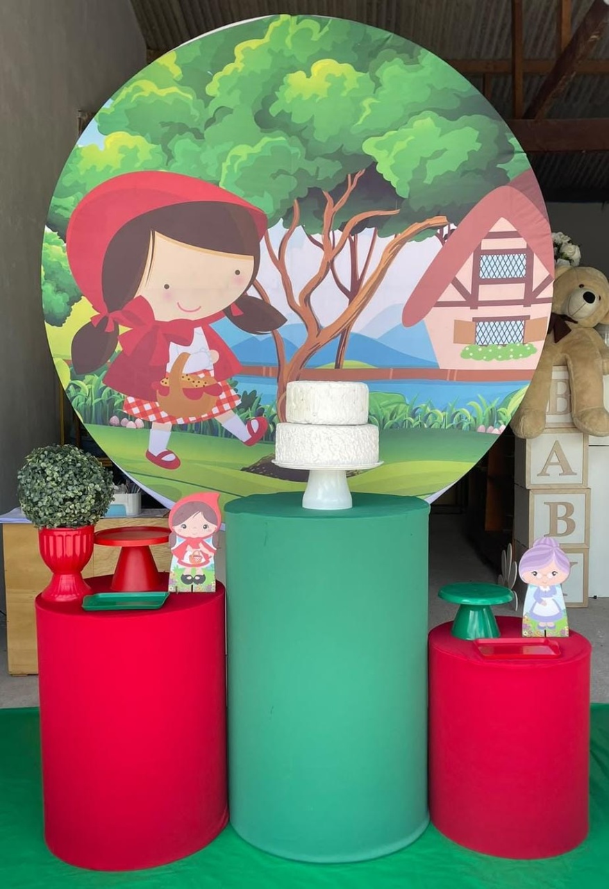 Chapeuzinho Vermelho Kit Prata 9 - Artes e Encantos locações