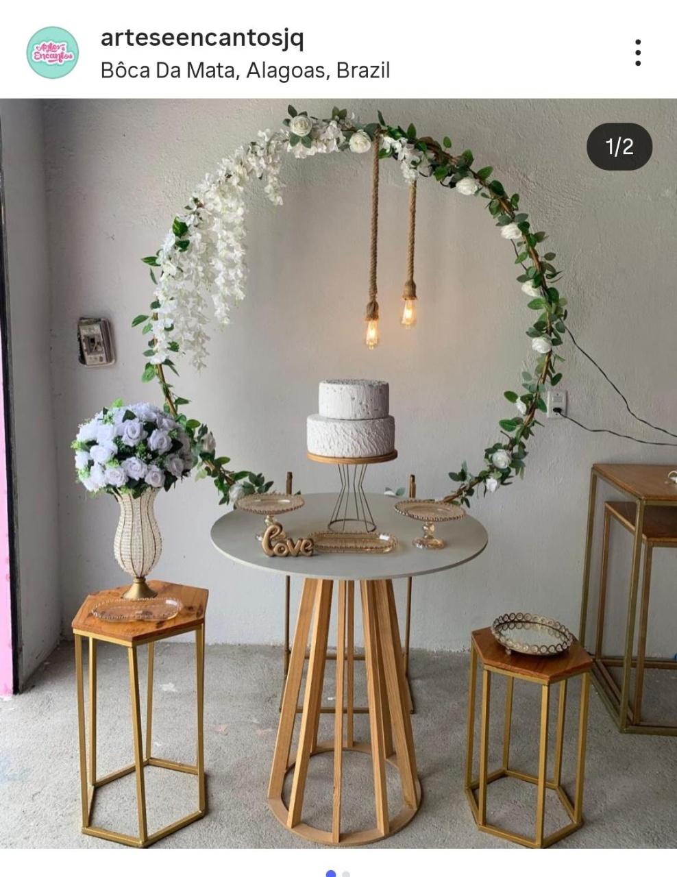 Casamento/Noivado Composição 42 - Artes e Encantos locações