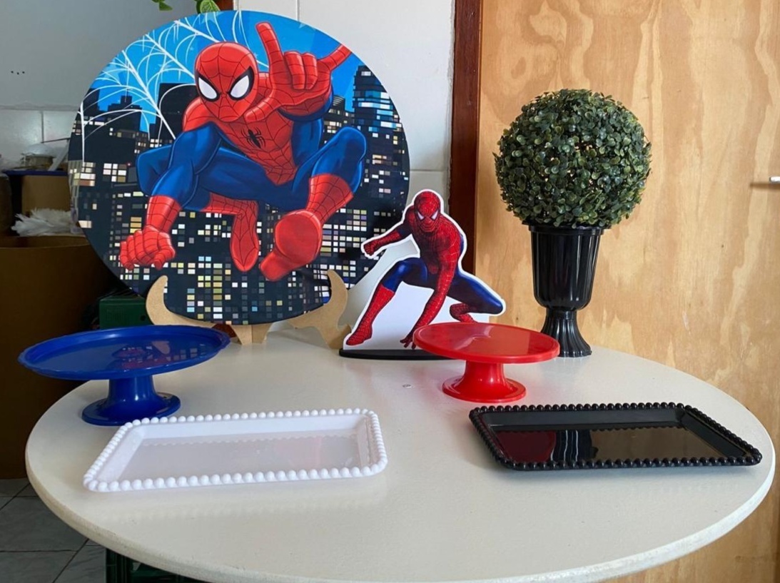 Mini Kit Homem Aranha (14) - Artes e Encantos locações