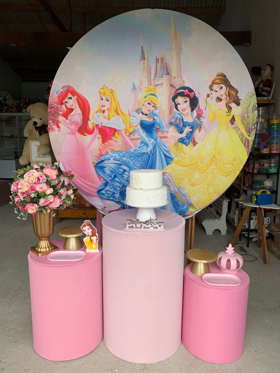 Princesas da Disney Kit Prata 15 - Artes e Encantos locações