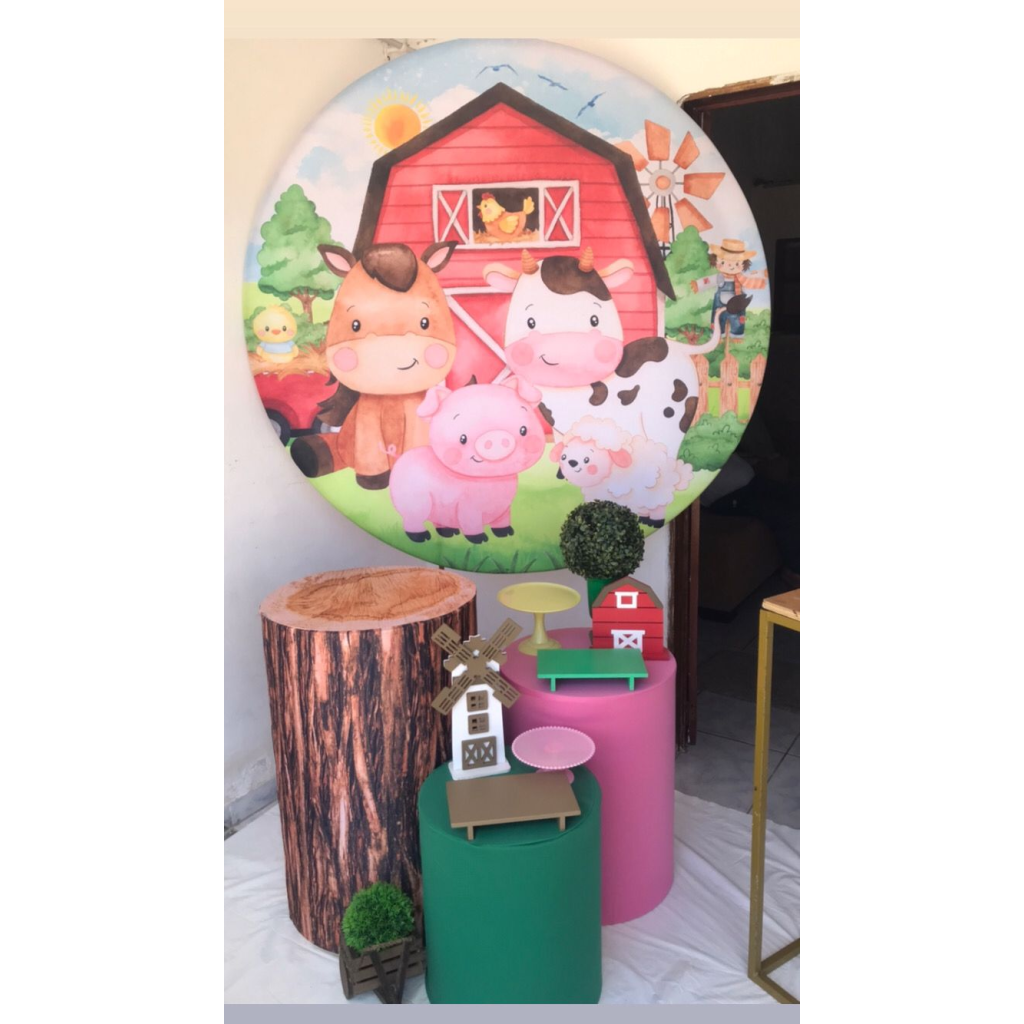 Fazendinha Menina Kit Prata - Artes e Encantos locações