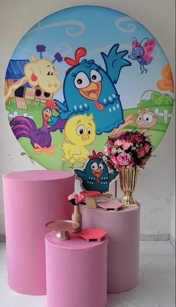 Galinha Pintadinha Kit Prata - Artes e Encantos locações