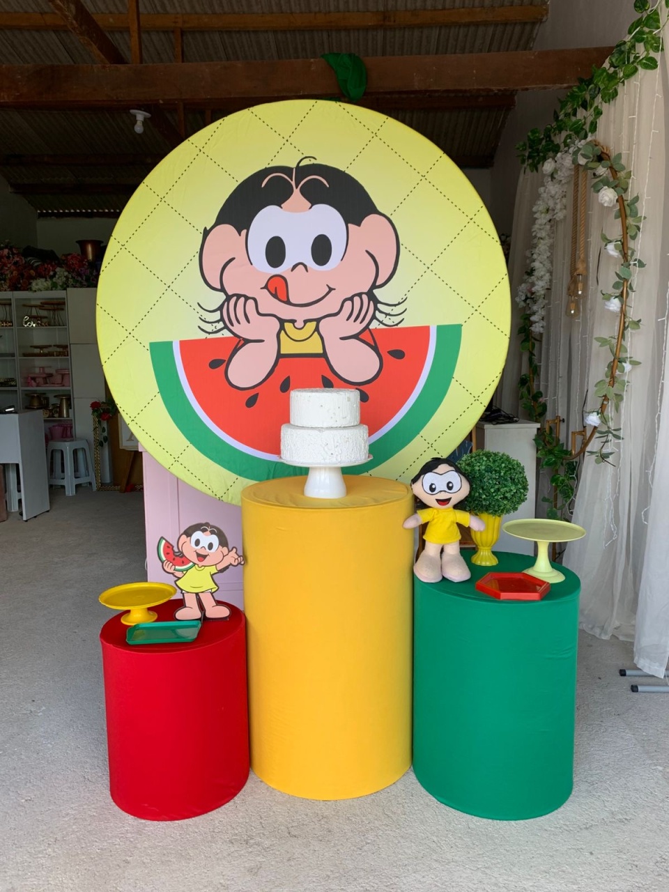 Magali Turma da Mônica Kit Prata 2 - Artes e Encantos locações